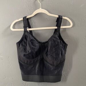 Vintage Goddess Elegant Black Intimate Bra Top